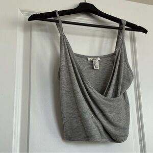 Forever 21 Gray Drape Camisole